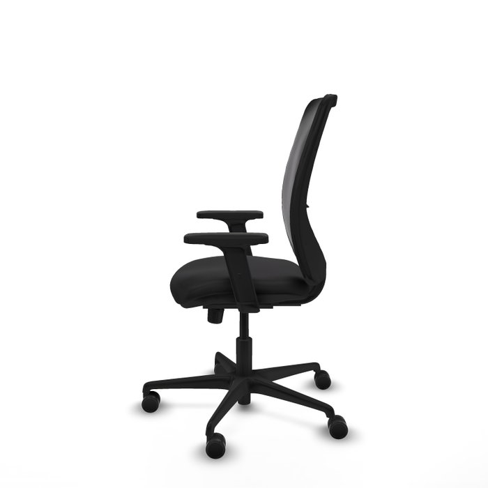 PIQUERAS Y CRESPO Silla de oficina Zulema con mecanismo Sincro y Brazos 2D en Negro PIQUERAS Y CRESPO Silla de oficina Zulema con mecanismo Sincro y Brazos 2D en Negro