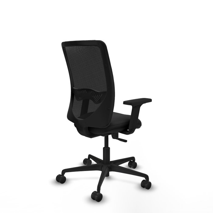 PIQUERAS Y CRESPO Silla de oficina Zulema con mecanismo Sincro y Brazos 2D en Negro PIQUERAS Y CRESPO Silla de oficina Zulema con mecanismo Sincro y Brazos 2D en Negro