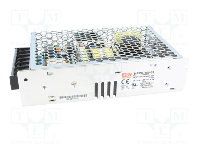 MEAN WELL HRPG-150-24 Fuente de alimentación de impulso 156W 24VDC MEAN WELL HRPG-150-24 Fuente de alimentación de impulso 156W 24VDC
