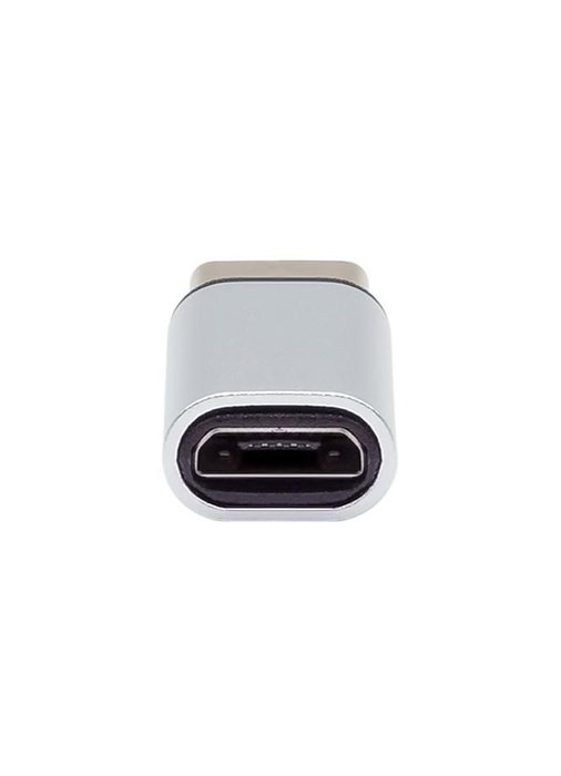 ProXtend Adaptador USB-C a USB 2.0 Micro B Plateado