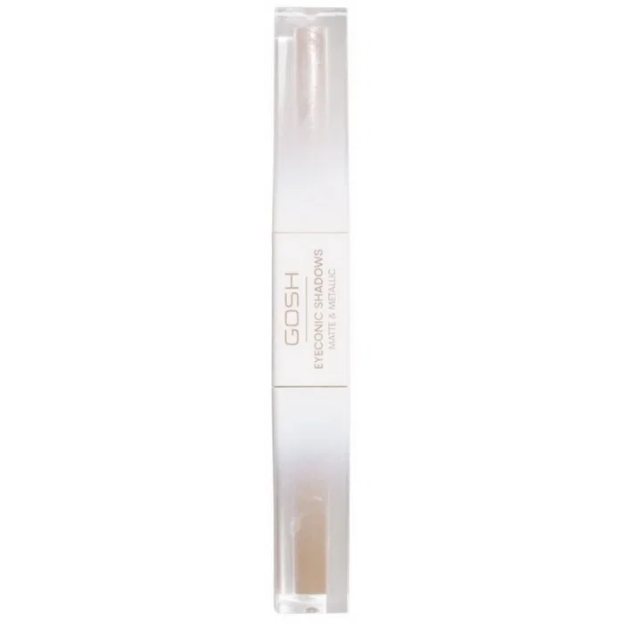 Gosh EYECONIC SHADOWS mate y metálico Plateado 001-basic b
