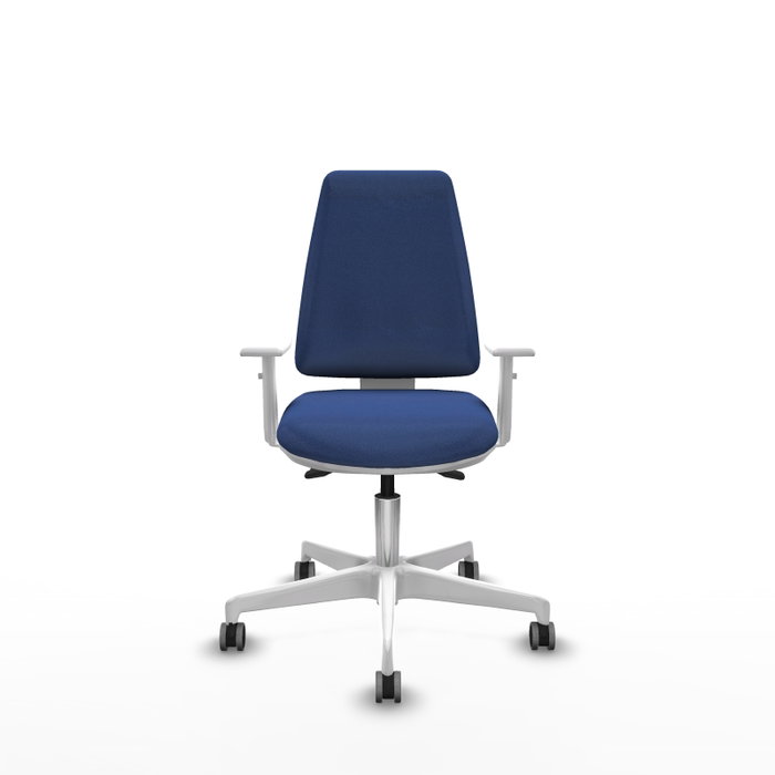 PIQUERAS Y CRESPO Silla de oficina Elche con mecanismo Asincro en Azul marino