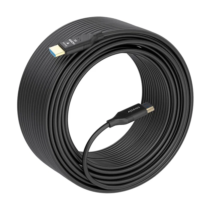 Aisens Cable HDMI 2.1 AOC 25m 8K@60Hz 4K@120Hz Negro