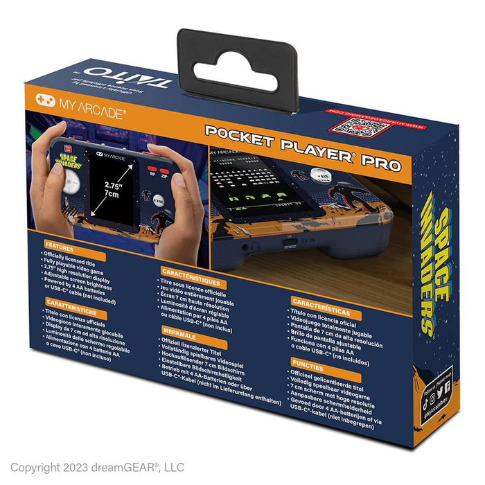 My Arcade Pocket Player Pro Space Invaders