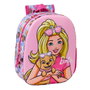 Safta Mochila 3D Barbie 27x33x10 cm