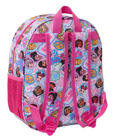 Safta Mochila 3D Barbie 3D 27x33x10 cm Niña