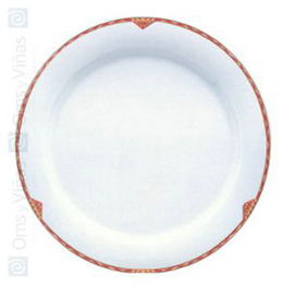 Langenthal Plato llano Colorado, 16 unidades, vajilla, apto lavavajillas no, apto microondas no (Set de 6)