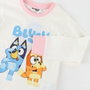 Cerdá Pijama Largo Single Jersey Bluey Beige 4 Años