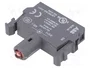 ABB Elemento iluminador LED rojo 22mm 12VDC