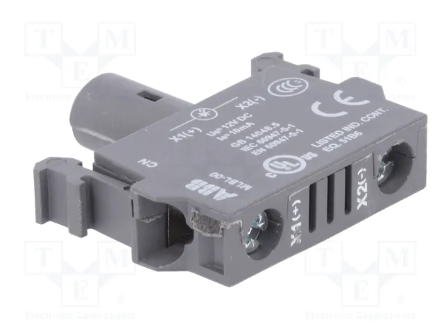 ABB Elemento iluminador LED rojo 22mm 12VDC