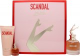 Jean Paul Gaultier Scandal Gift Set EDP 50ml + Body Lotion 75ml + EDP 6ml