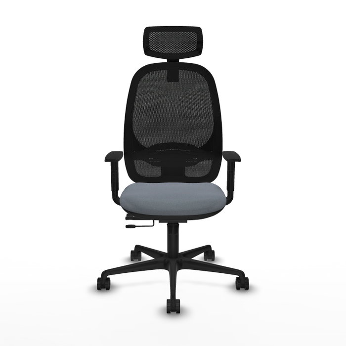 PIQUERAS Y CRESPO Silla de oficina Cilanco con mecanismo Sincro/Traslack Gris PIQUERAS Y CRESPO Silla de oficina Cilanco con mecanismo Sincro/Traslack Gris