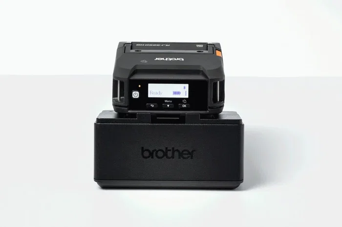 Brother PA-CR-005 Cargador de Base con Ethernet para Impresora Portátil - Negro, Carga Horizontal/Vertical, Compatible con RJ-3230BL y RJ-3250WBL Brother PA-CR-005 Cargador de Base con Ethernet para Impresora Portátil - Negro, Carga Horizontal/Vertical, Compatible con RJ-3230BL y RJ-3250WBL