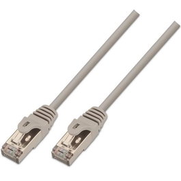 Aisens Cable de Red RJ45 Cat.6 FTP AWG24 Gris 3.0 Metros, Conector Doble, 1000 Mbit/s, Cobre 100%