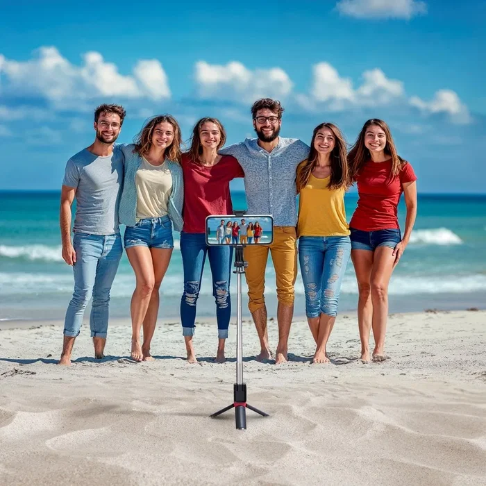 Hama Fancy Stand 70 II Selfie Stick con Trípode y Control Remoto Bluetooth Hama Fancy Stand 70 II Selfie Stick con Trípode y Control Remoto Bluetooth
