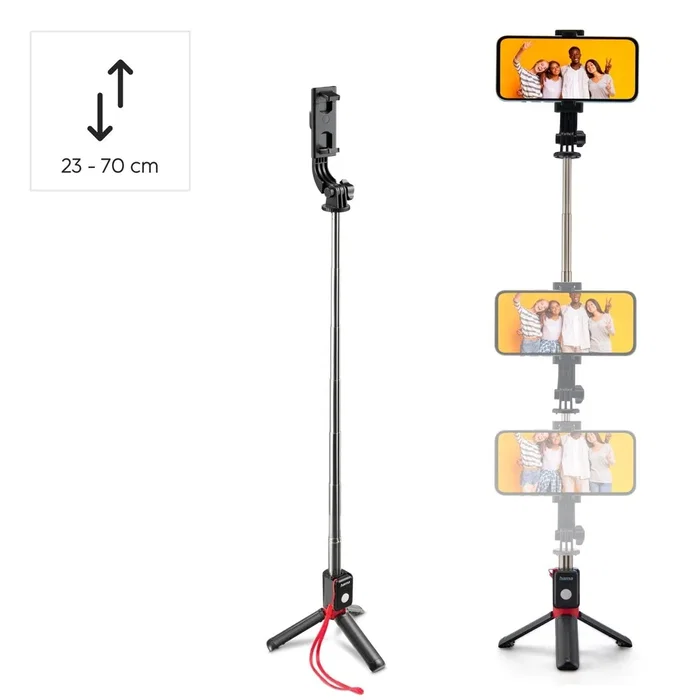 Hama Fancy Stand 70 II Selfie Stick con Trípode y Control Remoto Bluetooth Hama Fancy Stand 70 II Selfie Stick con Trípode y Control Remoto Bluetooth