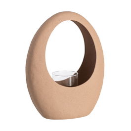 Portavelas Arena Metal-Cristal 27 X 11,50 X 33 cm