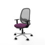 PIQUERAS Y CRESPO Silla de oficina Cilanco Morado y Gris