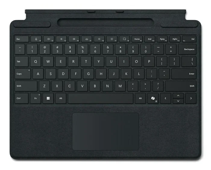 Microsoft Teclado Surface Pro 10 con diseño AZERTY Belga Negro Microsoft Teclado Surface Pro 10 con diseño AZERTY Belga Negro