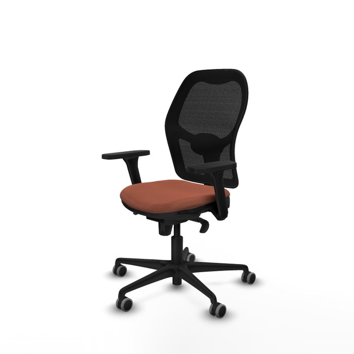PIQUERAS Y CRESPO Silla de oficina Jorquera Marrón y Negro