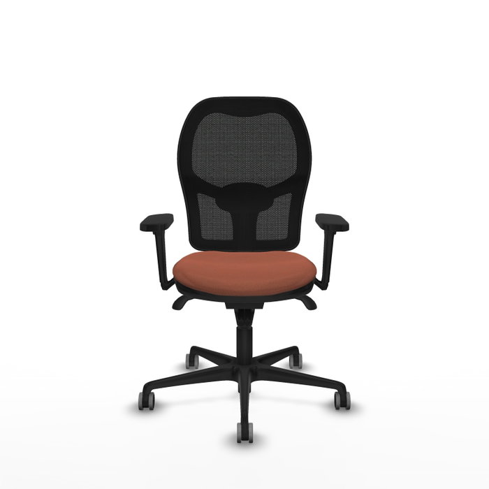 PIQUERAS Y CRESPO Silla de oficina Jorquera Marrón y Negro