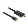 DeLOCK Adaptador de vídeo Mini Displayport a HDMI, 1m