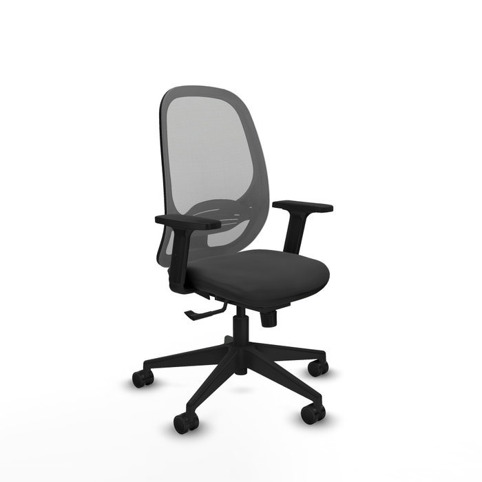 PIQUERAS Y CRESPO Silla de oficina Cilanco con mecanismo Sincro Gris PIQUERAS Y CRESPO Silla de oficina Cilanco con mecanismo Sincro Gris
