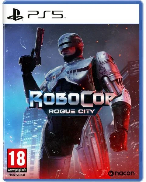NACON RoboCop: Rogue City Estándar para PlayStation 5 - Juego FPS en Español PEGI 18 NACON RoboCop: Rogue City Estándar para PlayStation 5 - Juego FPS en Español PEGI 18
