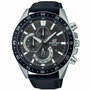 Casio EDIFICE Reloj de Cuero Genuino Negro