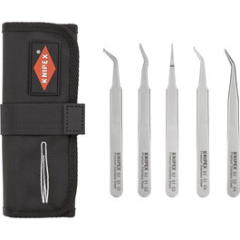 Knipex Set de 5 pinzas de precisión SMD