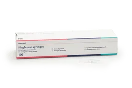 Covetrus Jeringa Desechable 2 Cuerpos 2 mL Caja 100 Unidades