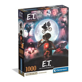 CLEMENTONI Puzzle E.T. El Extraterrestre 1000 Piezas - Tamaño montado 98 x 33 cm