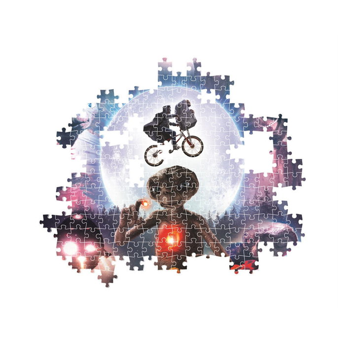 CLEMENTONI Puzzle E.T. El Extraterrestre 1000 Piezas - Tamaño montado 98 x 33 cm