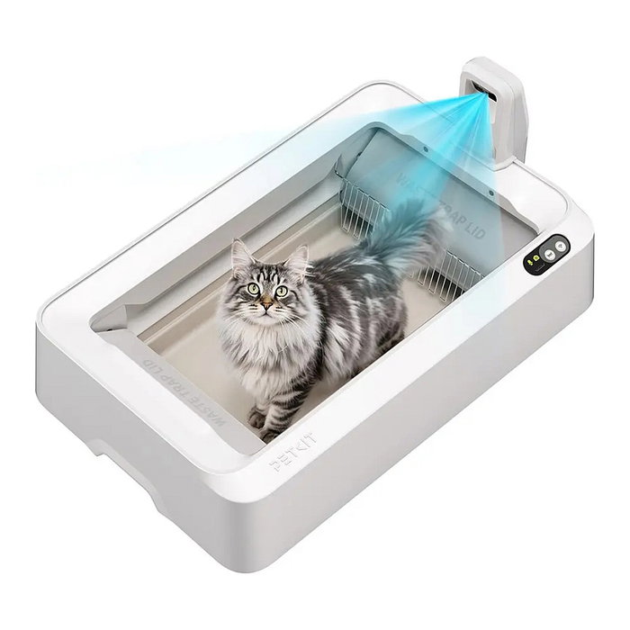 PetKit Purobot Crystal Duo Arenero Automático con Cámara IA Blanco PetKit Purobot Crystal Duo Arenero Automático con Cámara IA Blanco