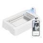 PetKit Purobot Crystal Duo Arenero Automático con Cámara IA Blanco