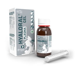 Pharmadiet HYALORAL PLASMA GEL 50ml Alimento Complementario Perros Gatos Hurones Roedores Aves Articulaciones