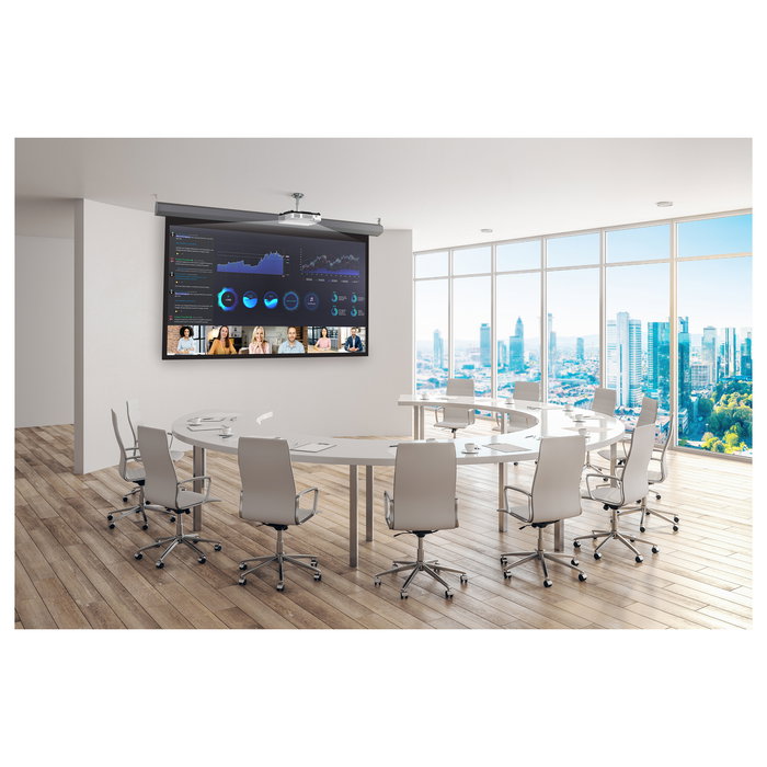 RICOH Proyector Láser DLP UHD 4K Ultracorta Distancia PJ UHL3660 - 6500 Lúmenes ANSI, Relación de Contraste 5000000:1