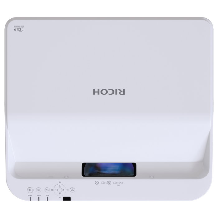 RICOH Proyector Láser DLP UHD 4K Ultracorta Distancia PJ UHL3660 - 6500 Lúmenes ANSI, Relación de Contraste 5000000:1