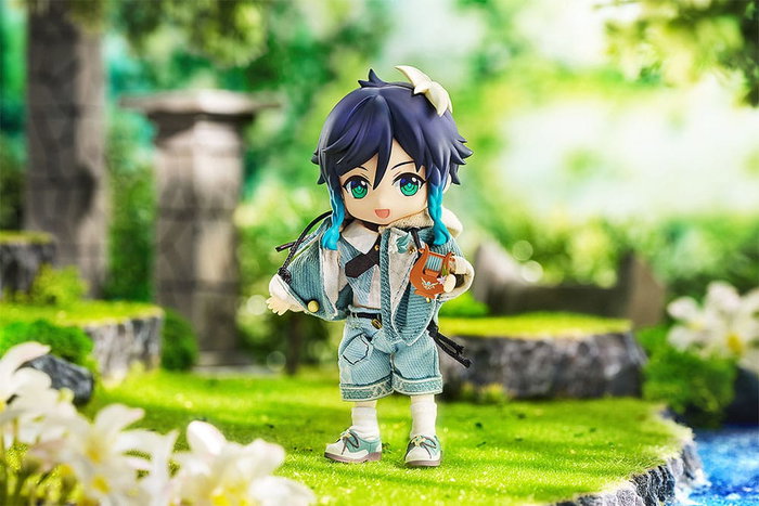 Genshin Impact Figura Nendoroid Doll Venti: Blue Ballad Ver. 14 cm