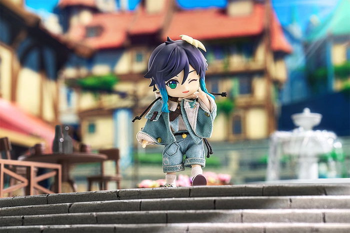 Genshin Impact Figura Nendoroid Doll Venti: Blue Ballad Ver. 14 cm