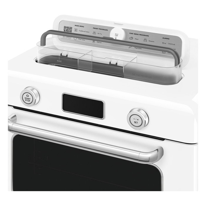 Smeg COF01WHEU Horno Mini de Sobremesa Vintage 30L 1800W Blanco