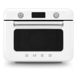 Smeg COF01WHEU Horno Mini de Sobremesa Vintage 30L 1800W Blanco