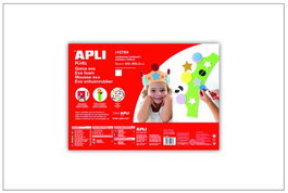 APLI Goma EVA Blanca 40x60 cm (Paquete de 5)