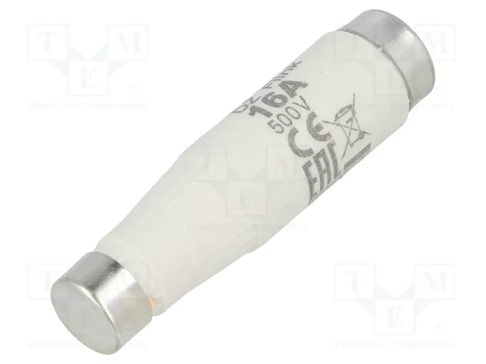 ETI POLAM Fusible de cartucho DI de cerámica 16A 500VAC/500VDC rápido ETI POLAM Fusible de cartucho DI de cerámica 16A 500VAC/500VDC rápido