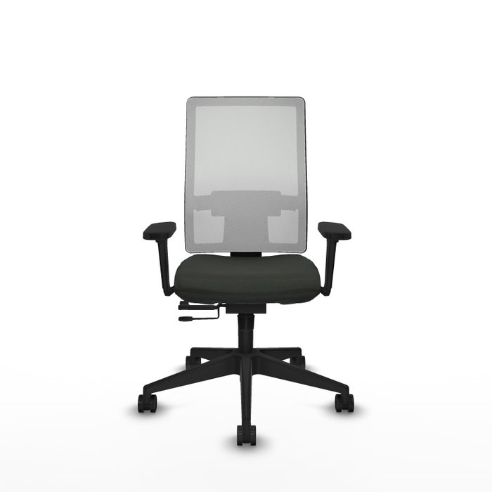 PIQUERAS Y CRESPO Silla de oficina Horna con mecanismo Sincro/Traslack, Negro y Blanco PIQUERAS Y CRESPO Silla de oficina Horna con mecanismo Sincro/Traslack, Negro y Blanco