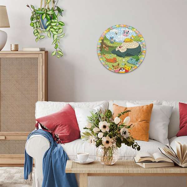 Ravensburger Puzzle 500 Piezas Pokémon Round Ravensburger Puzzle 500 Piezas Pokémon Round