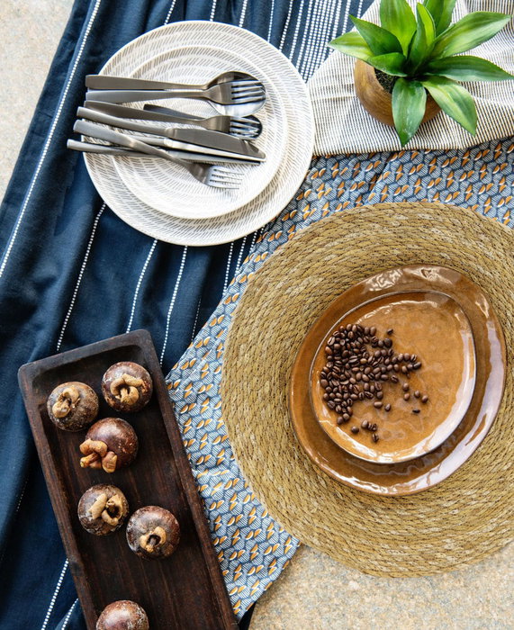 Privilege Salvamantel Redondo Seagrass 25 cm (36 Unidades)