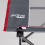 Aktive Mesa plegable de camping con posavasos y bolsillo