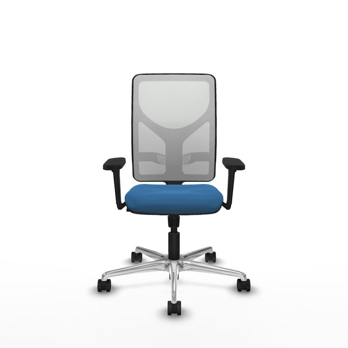 PIQUERAS Y CRESPO Silla de oficina Motilla con mecanismo Sincro, Azul claro y Blanco PIQUERAS Y CRESPO Silla de oficina Motilla con mecanismo Sincro, Azul claro y Blanco