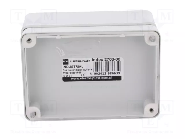ELEKTRO-PLAST NASIELSK Carcasa Universal Industrial Gris IP65